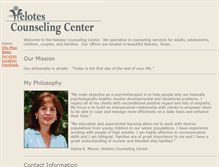 Tablet Screenshot of helotescounseling.com